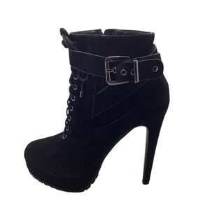 Aldo Stocklin Suede Platform Boots